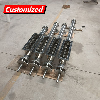 Bom preço. US ODM/OEM Feeder de parafusos de aço inoxidável para transportador de concreto em pó on-line
