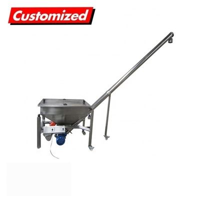 Bom preço. AC0003-1 Transportador de parafuso de alimentação de aço inoxidável personalizado para manuseio de materiais on-line