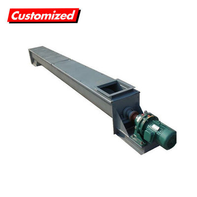 Bom preço. Transportador helicoidal de parafuso resistente ao calor de aço inoxidável personalizado para aplicações industriais on-line