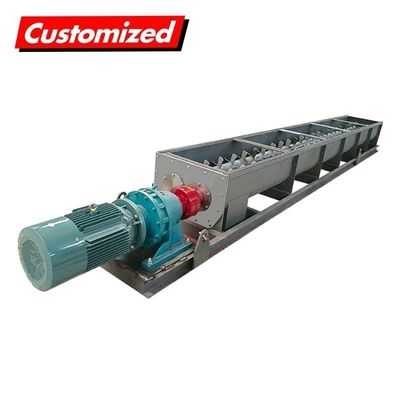 Bom preço. Stainless Steel Heat Resistant U-Shaped Screw Auger Conveyor with Customized Length for Granules and Grain Feeding (Conveyor em aço inoxidável resistente ao calor em aço inoxidável) on-line