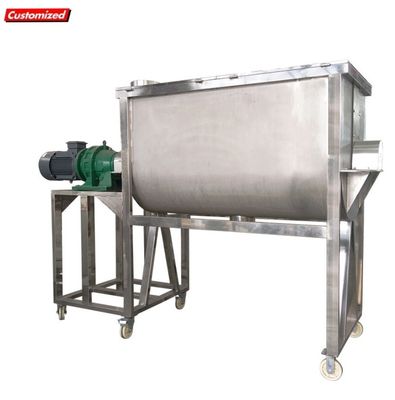 Bom preço. Equipamento de mistura de pó de remo de aço inoxidável com comando de botão on-line