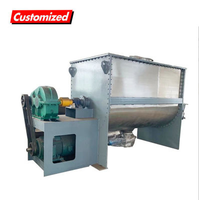 Bom preço. 300Kg SUS304 Farmácia de alimentos Misturador de fita horizontal Aplicações químicas Máquina de mistura de pó on-line