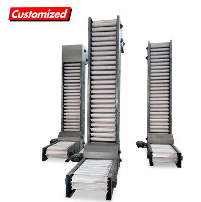 Bom preço. Conveyor de raspagem de aço inoxidável de 5 toneladas por hora personalizado para granulado de partículas de pó on-line