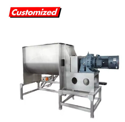 Bom preço. Máquina de mistura de pó de ração horizontal on-line