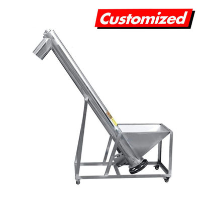 Bom preço. Transportador de parafuso conveniente para manuseio de fertilizantes/farinha/café em pó/sulfuros em pó on-line