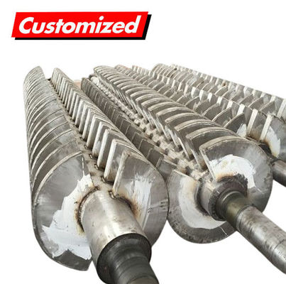 Bom preço. Transportador de parafuso térmico com revestimento de revestimento, totalmente revestido por roscas, com altura de saída ajustável on-line