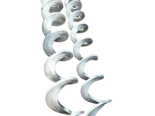 Bom preço. Rosca sem-fim sem eixo de aço inoxidável SS304 SS316 de alta precisão para transporte de alimentos on-line