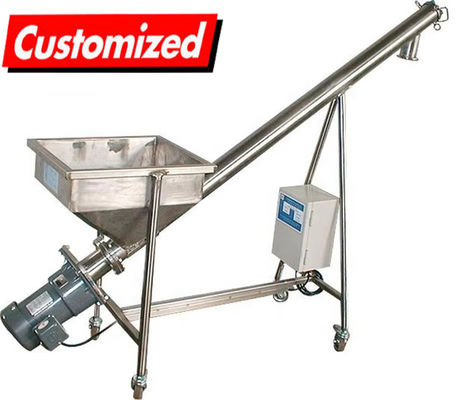 Bom preço. Aço inoxidável resistente ao calor transportador flexível de parafuso para transferência de material personalizado on-line