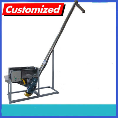 Bom preço. Alimentação por parafuso de torneira personalizável resistente ao calor de aço inoxidável para sistemas de transportador de pó on-line