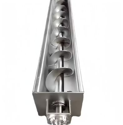 Bom preço. Transportador de velas de parafuso resistente ao calor e ao fogo, com dimensões personalizadas para transporte de esgoto e lama on-line