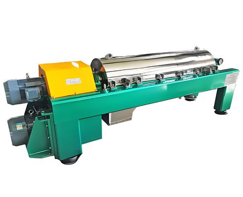 Bom preço. Centrífuga decantadora de alta eficiência de aço inoxidável para separação contínua automática de sólidos e líquidos on-line