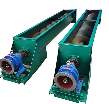 Bom preço. Águas residuais Slurry Solid Sludge U Trough Type Tube Tubular Conveyor de transporte de parafusos para industrial com Hopper on-line