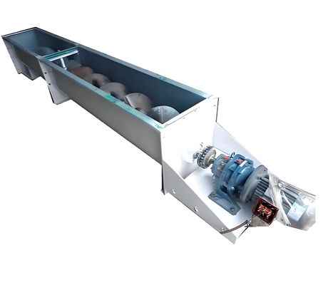 Bom preço. Transportador de parafuso flexível em forma de U para cimento Carvão Fertilizante de grãos Cinzas e areia on-line