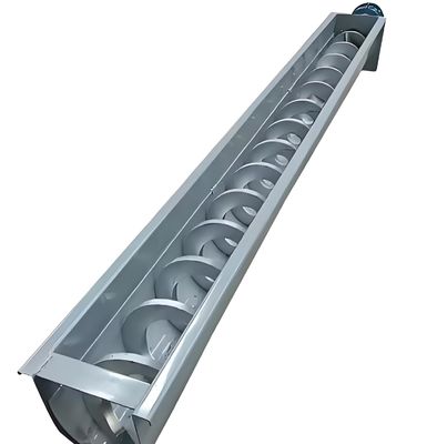 Bom preço. Sistema de transportador espiral de aço carbono para cinzas, lodo, grãos, transportador espiral industrial sem eixo on-line