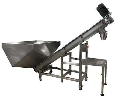 Bom preço. Conveyor de gelo em espiral em forma de U de aço inoxidável on-line