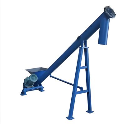 Bom preço. Aquecimento de alimentos para animais Cimento flexível Transportador espiral horizontal em forma de U on-line