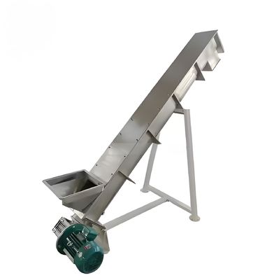 Bom preço. Eficiência sem eixo de transporte inclinado em espiral multi-material Equipamento de transporte industrial aplicável on-line