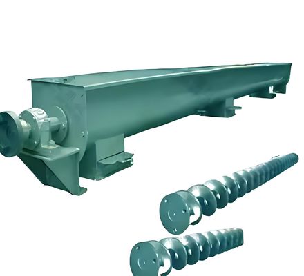 Bom preço. Transportador de pó de parafuso hermético de aço carbono flexível e ecológico on-line