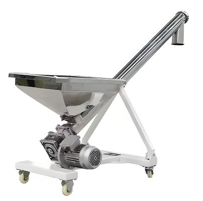 Bom preço. Alimentação por parafuso em forma de U de aço inoxidável de qualidade industrial com ângulo de alimentação ajustável e alta precisão on-line