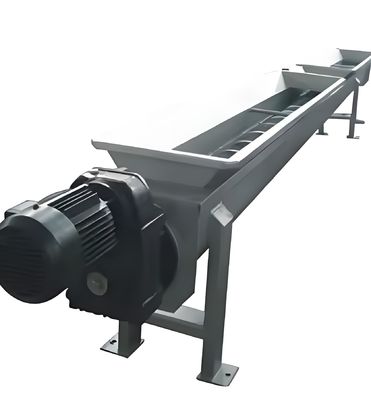 Bom preço. 304/316L Sistema de transportador espiral de aço inoxidável para cinzas de carvão, lama e grãos com eixo espiral industrial on-line