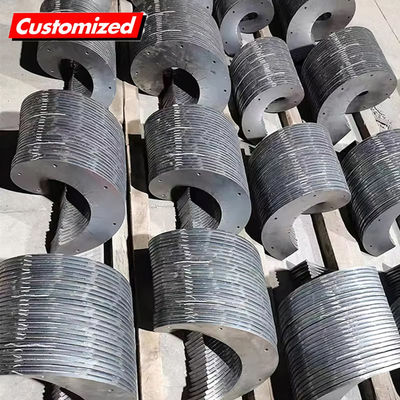 Bom preço. Fácil de operação transportador de parafuso Mini contínuo de formação transportador de parafuso espiral Auger Voo on-line