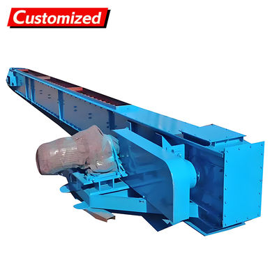 Bom preço. Durable and Easy Clean Adjustable Speed Chain Scraper Conveyor for Material Transmission on-line