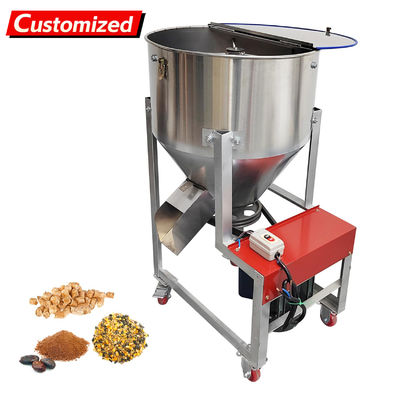 Bom preço. Misturador de Pó Seco de Aço Inoxidável Personalizado 220lbs 3KW 110V Misturador Industrial para Ampla Aplicações on-line