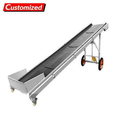 Bom preço. oem Mobile Folding Industrial Inclined Belt Conveyor for Loading and Unloading Goods Belt Inclined Conveyor Factory, Farms, Energy & Mining, Food & Beverage Shops on-line