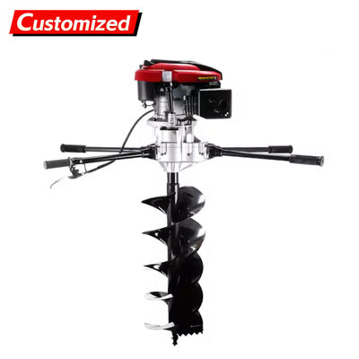 Bom preço. Máquina de perfuração comercial OEM Auger, máquina de escavação comercial, máquina de escavação de areia, máquina de perfuração de terra Auger de diferentes tamanhos, máquina de perfuração de buracos para árvores, adequada para perfuração de terrenos e escavação de buracos para árvores on-line