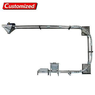 Bom preço. Custom Stainless Steel Tube Chain Conveyor for Stable Transport of Steel Drag Chain Conveyors Explosion-proof and airtight design (Suitable for Powdered Sugar) on-line