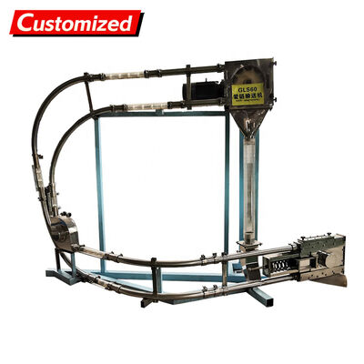 Bom preço. Transportadores de corrente tubular de aço inoxidável personalizados são adequados para o transporte de grãos, fertilizantes e rações em aplicações que economizam espaço. on-line