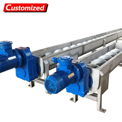 Bom preço. Customized Screw Conveyor Automatic Shaftless Screw Conveyor Tubular Winch Integrated Sludge Conveying and Filter Pressing Equipment For Transporting Sludge Powder and Granular Raw Materials on-line