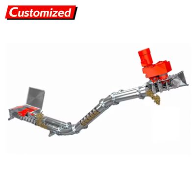 Bom preço. Sistema de transporte de parafusos de aço inoxidável de grau sanitário personalizado Transportador de parafusos 304/316 Elevador de parafusos (especializado em materiais em pó e granulados) Serviços OEM / ODM on-line