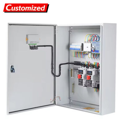 Bom preço. Caixa de controlo de bomba à prova d'água com desenho trifásico de quatro fios para gabinete de distribuição de energia de 220V/380V on-line