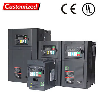 Bom preço. Inversor de frequência de controlo vetorial personalizado de 7,5 kW VFD AC Drive com certificação CE para aplicações industriais on-line