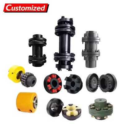 Bom preço. Acoplamento estelar flexível com binário nominal de 2000 n-m e velocidade máxima de 5000 RPM para máquinas industriais on-line