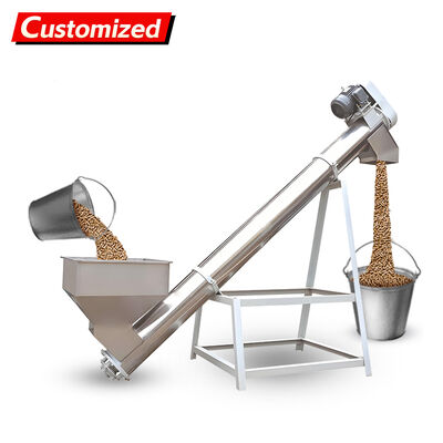Bom preço. Conveyor de parafusos de aço inoxidável, resistente ao calor, para uso industrial on-line
