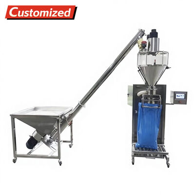Bom preço. Feeder de parafuso de aço inoxidável resistente ao calor personalizado com capacidade de 52L para farinha e grãos on-line