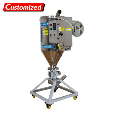Bom preço. Secador de Hopper de aço inoxidável 304 personalizado com alta eficiência e controle de temperatura inteligente para grânulos de plástico on-line